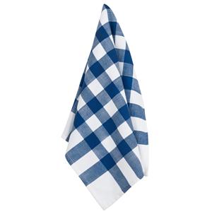 ERWIN M. Theedoek Oslo pak: 3x wit, 2x blauw/wit; 50x90 cm (BxL); wit/blauw; rechthoekig; 5 stuk / verpakking