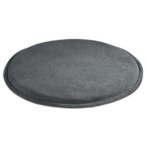ERWIN M. Zitkussen Lia rond; 40x3 cm (ØxH); antraciet; rond