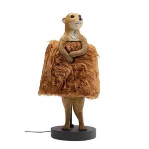 Kare Design Animal Fluff Tafellamp meerkat
