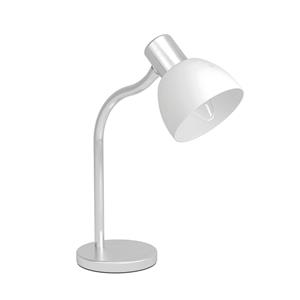 EGLO Macere tafellamp, nikkel/wit