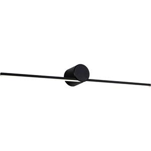 Paulmann Sava 75411 LED-spiegellamp 5 W Warmwit Zwart (mat)