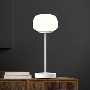 Naeve Leuchten Näve LED tafellamp Pina wit Hoogte 27,8 cm Metaal/glas Touch