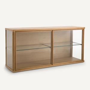 AM.PM Buffetkast met vitrine, in eik, Iéna, design E.Gallina