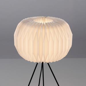 JUST LIGHT. Papel tafellamp met witte kap