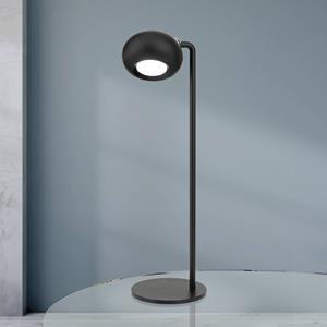 Orion Kerby LED tafellamp, oplaadbaar, zwart, hoogte 40 cm, aluminium