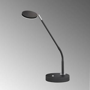 FH Lighting LED tafellamp Lunia, dimbaar, zandzwart