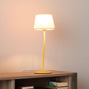 TK Lighting NICOLA tafellamp, geel
