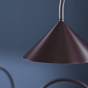 Frandsen Grasp tafellamp H47 LED oplaadbaar matt beetroot