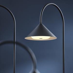 Frandsen Grasp tafellamp H72 LED oplaadbaar matt black
