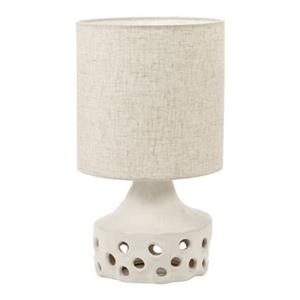 Serax  Sophie Casier - Oya Tafellamp Ø 25 cm - Beige/Hoekig