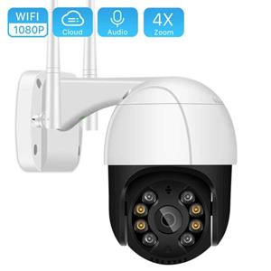 ANBIUX Beveiligings Camera met Microfoon - WiFi CCTV Intercom Smart Home Security Alarm