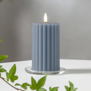 STAR TRADING LED strip Flame Stripe blauw 15 cm echte was op batterijen