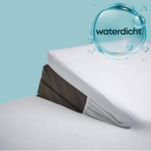 Zavelo Waterdichte Matrasbeschermer Splittopper Hoeslaken Badstof-Lits-jumeaux (200x220 cm)