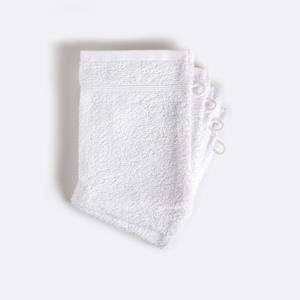 LA REDOUTE INTERIEURS Set van 4 washandjes in bouclette badstof, Zavara