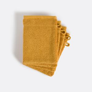 LA REDOUTE INTERIEURS Set van 4 washandjes in bouclette badstof, Zavara