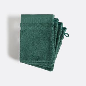 LA REDOUTE INTERIEURS Set van 4 washandjes in gekamd katoen 600g/m2, Kheops