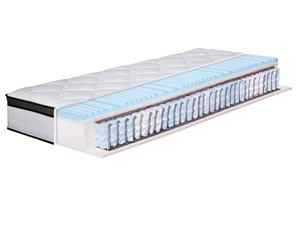 Hn8 schlafsysteme 7-zones pocketveringmatras met gelschuimtopper SUPREME (Stevig (H3), 120 x 200 cm)