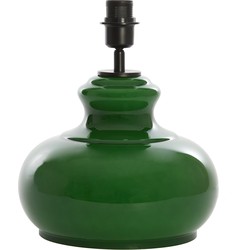 Light & Living Light&living Lampvoet Ø28,5x33 cm VERDE glas groen