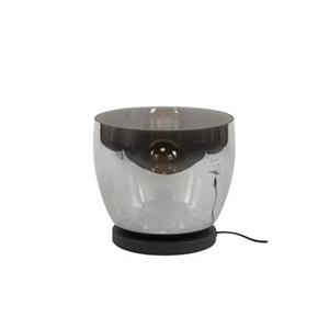 Giga Meubel  Vloerlamp Smoke Glas - 29x29x27cm - Up L