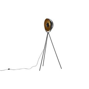Fjôrd  Vloerlamp Zwart Brass - Search