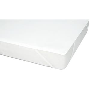 PULSIVA Matrasbeschermer Toronto badstof; 90x200 cm (BxL); wit