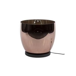 Giga Meubel  Vloerlamp Koper Glas - 33x33x32cm - Up XL