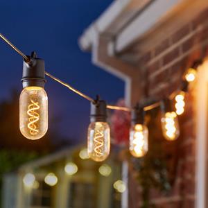 SMART GARDEN LED lichtketting Vintage 365, 8-lamps, glas