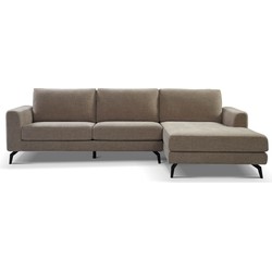 AnLi Style Anli-Style Tower living Highlands 2,5-AL + Chaise R Beige grey