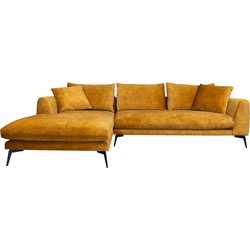 AnLi Style Tower living nottingham 2,5-ar + chaise l - adore 015 yellow orange