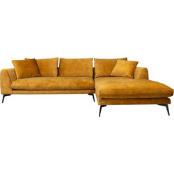 AnLi Style Tower living nottingham 2,5-al + chaise r - adore 015 yellow orange