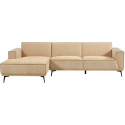 AnLi Style Anli-Style Tower living Leeds 2,5-seater AR + Chaise Lounge L Beige