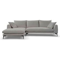 AnLi Style Tower living nottingham 2,5-ar + chaise l - copenhagen 803 cement grey