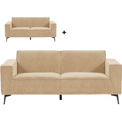 AnLi Style Anli-Style Tower living Leeds 3 ALR + 2,5 ALR seater Beige