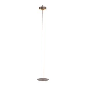 Q-Smart-Home Paul Neuhaus LED vloerlamp Q-Rotate donkerbruin 140 cm