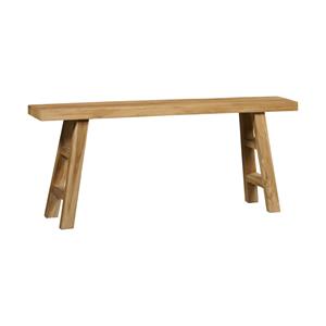 Woonexpress Bankje Bert - Hout - Naturel - Hout - 120x50x25cm (BxHxD)