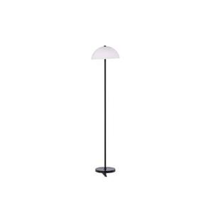 Fjôrd  Vloerlamp Zwart|Wit - Glas - Ferrand