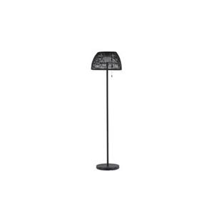 Fjôrd  Buiten Vloerlamp Zwart - Ø40x150cm - Mabis