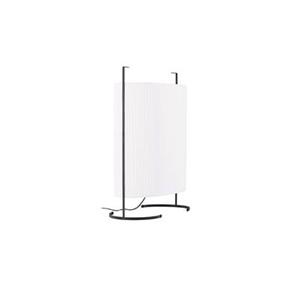 Fjôrd  Vloerlamp Zwart|Wit - Linnen - 80x59cm - Rennes