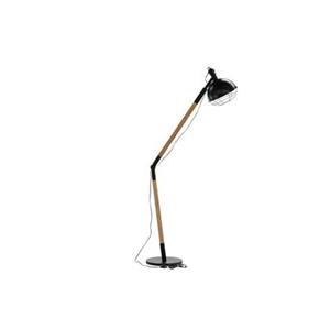 Fjôrd  Vloerlamp Zwart|Naturel - Hout - Kick
