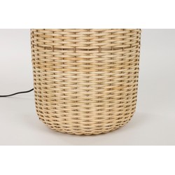 Housecraft Living Jude Vloerlamp Rotan - Bruin