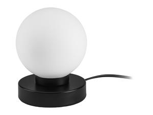 Livarno home LED-tafellamp (Kleine zwarte glazen bol)