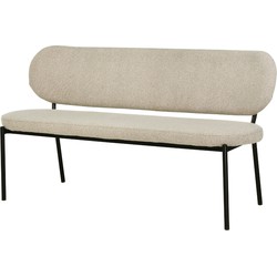 Giga Meubel  Eetkamerbank Taupe Stof - Zitbreedte 160cm - Maddie