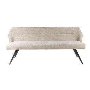 Giga Meubel  Eetkamerbank Beige - 188x53x84cm - Pull