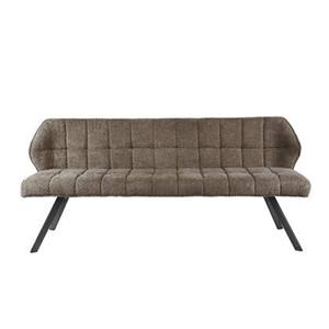 Giga Meubel  Eetkamerbank 2,5-Zits - Taupe - 180x59x84cm - Raster