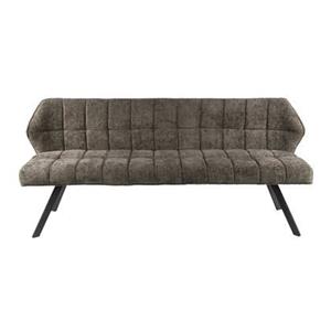 Giga Meubel  Eetkamerbank Taupe - 180x59x84cm - Raster