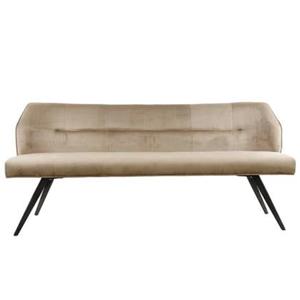 Fraaai  Diego eetkamerbank velvet 188 cm champagne