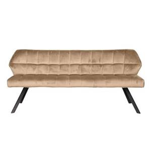 Fraaai  Ramon eetkamerbank 180 cm velvet champagne