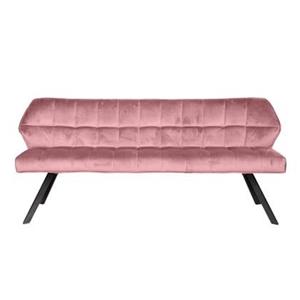 Fraaai  Ramon eetkamerbank 180 cm velvet roze