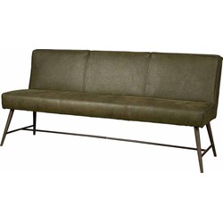 Tower Living Anli-Style  Belmonte bench 185 - fabric cherokee 13 green