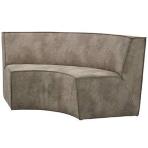 Woood Europa 2-Zitsbank - Gestoffeerd - Elephant Skin - 85x131x131